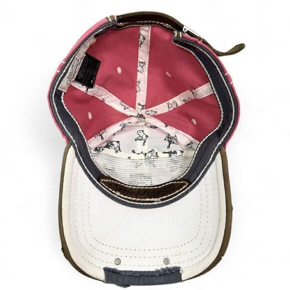 Vintage 90s Y2K True Religion Trucker Hat Baseball Cap Distressed Adjustable - Picture 2 of 16